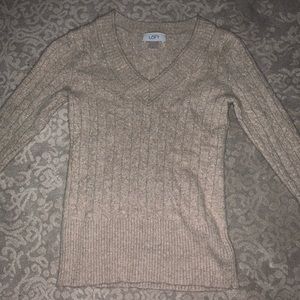 Cream loft sweater